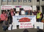 Salford City Reds Secret Bail Out Protest